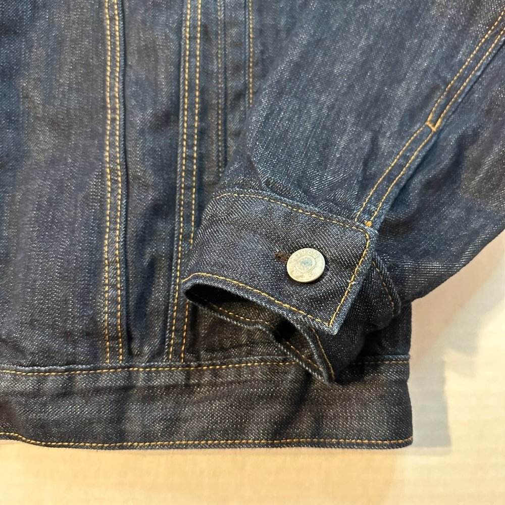 GAP Dark Blue Denim Jean Jacket - Picture 4 of 9